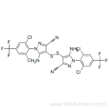 1H-Pyrazole-3-carbonitrile,4,4'-dithiobis[5-amino-1-[2,6-dichloro-4-(trifluoromethyl)phenyl]- CAS 130755-46-3